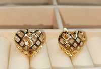 Серьги XP "сердце"+подарок 130грн