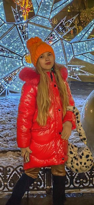 Зимовий пуховик куртка