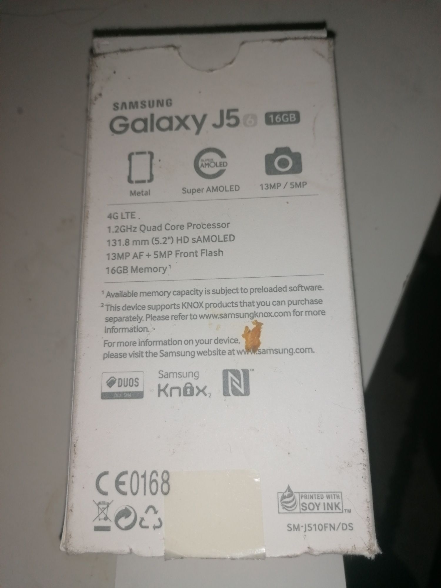 Samsung Galaxy J5 16GB desbloqueado