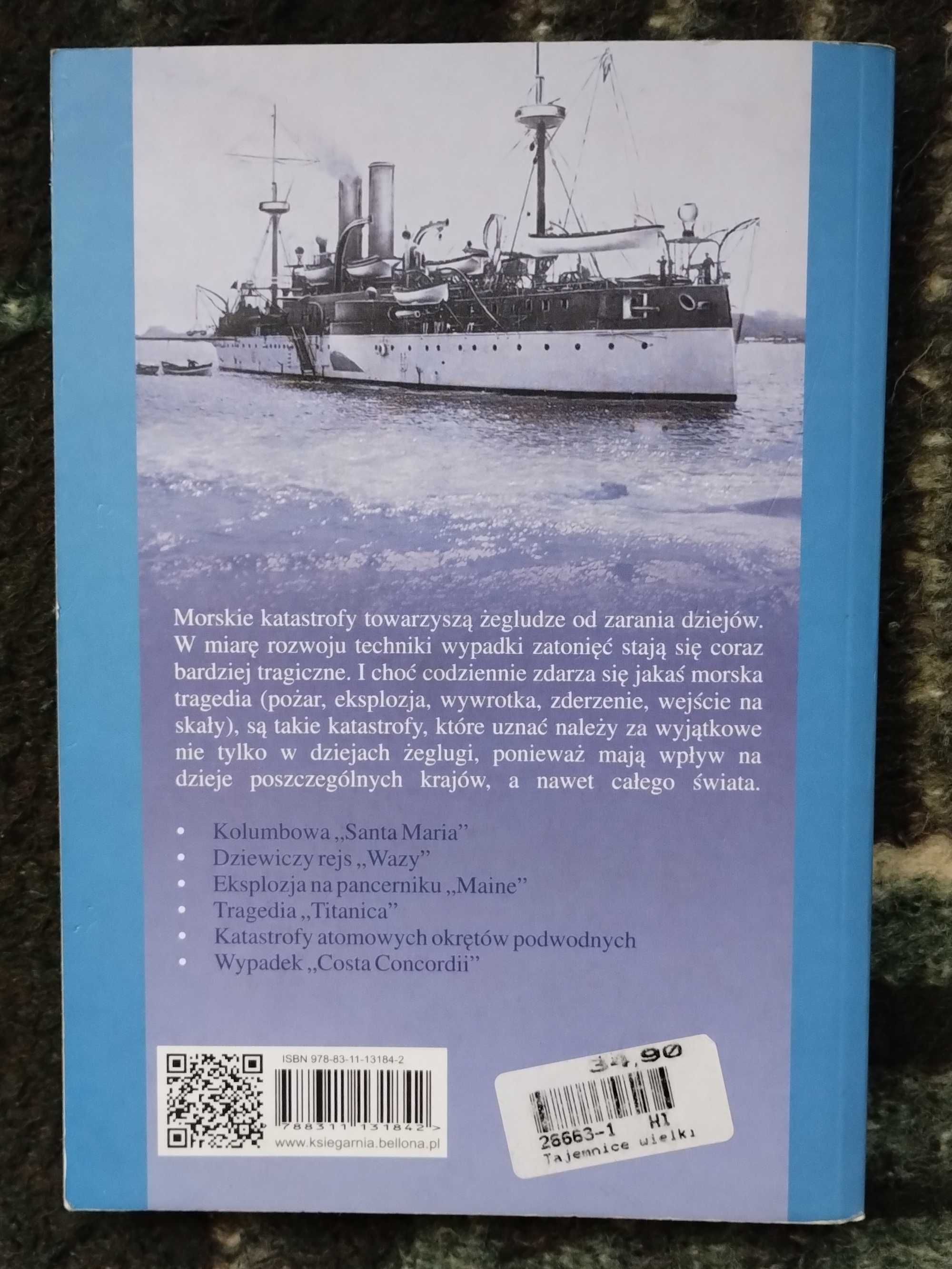 Tajemnice wielkich katastrof morskich - Henryk Mąka