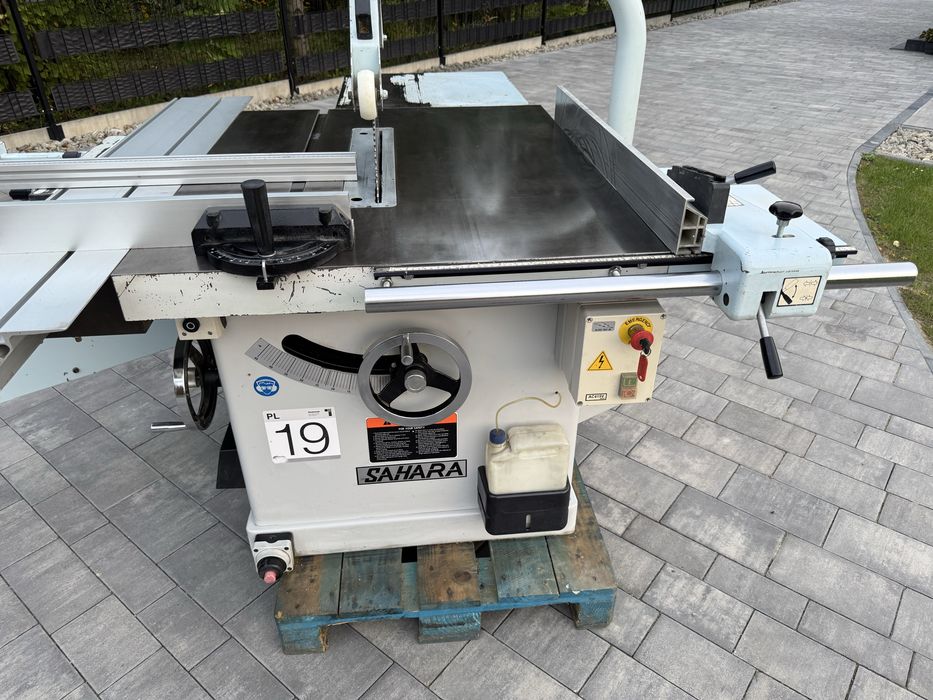 Piła z wózkiem do ciecia aluminimu, płyt warstwowych, drewna 5,5 kW