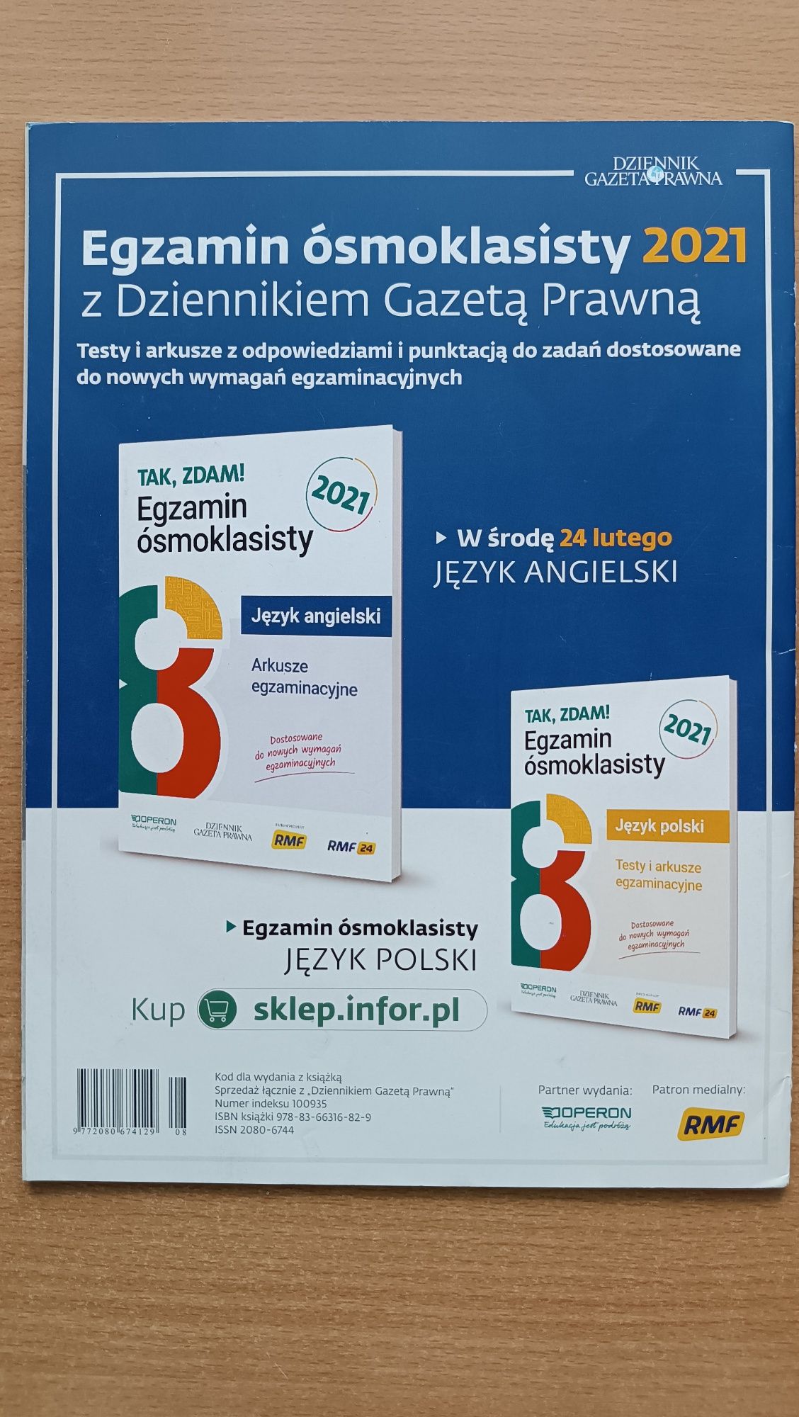 Tak, zdam! Egzamin ósmoklasisty. Matematyka. Repetytorium
