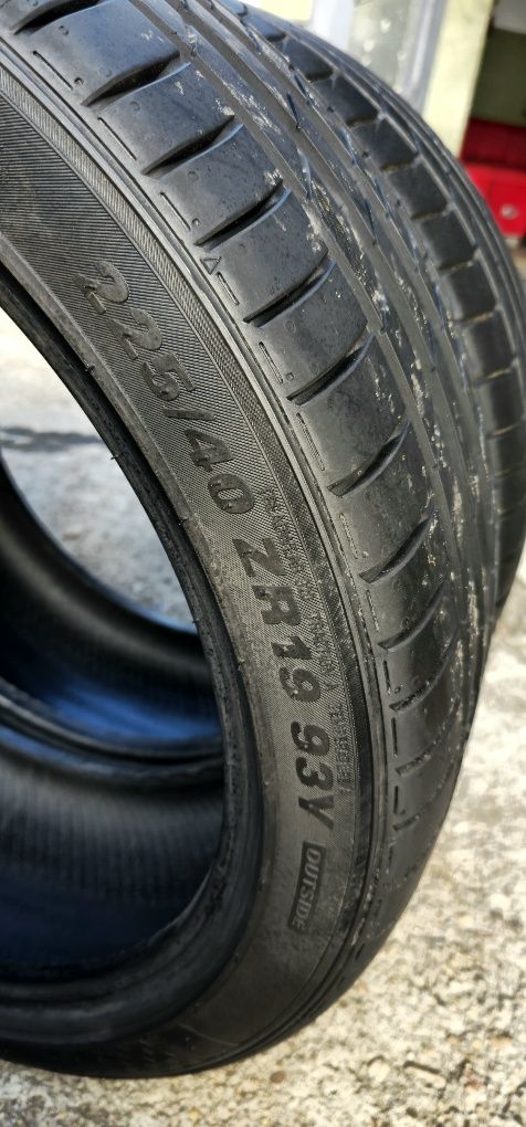 Nowe opony Kumho ecsta ps71.225/40/19 Dwie sztuki