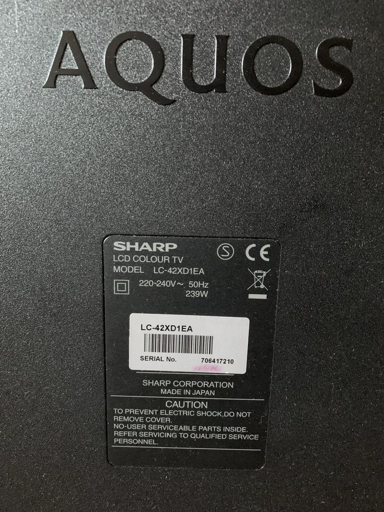 Telewizor SHARP.