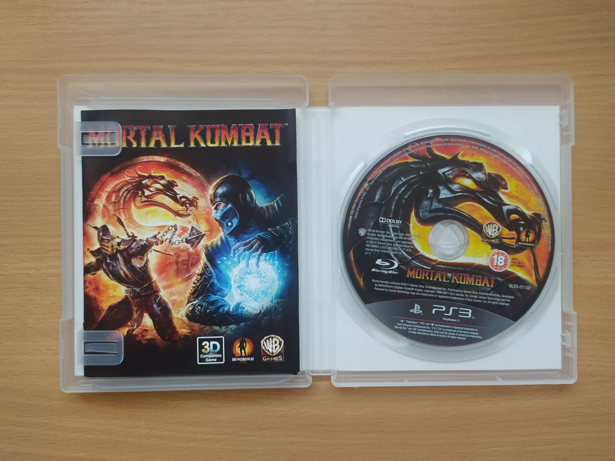 Mortal Kombat  PS3, stan bdb, możliwa wysyłka