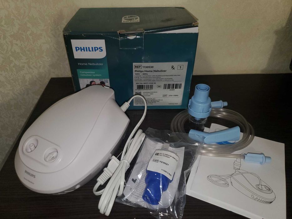 Компрессорний небулайзер Інгалятор PHILIPS HOME NEBULIZER (США)