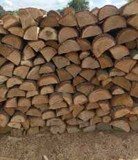 Drewno Opałowe SUCHE/Kominkowe Dąb drzewo debowe Brzoza Czer*Wyprzedaż