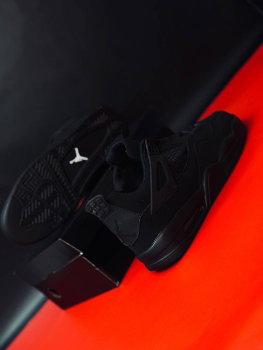 Стильные мужские кроссовки Nike Air Jordan Aura 4 Black размеры 35-46