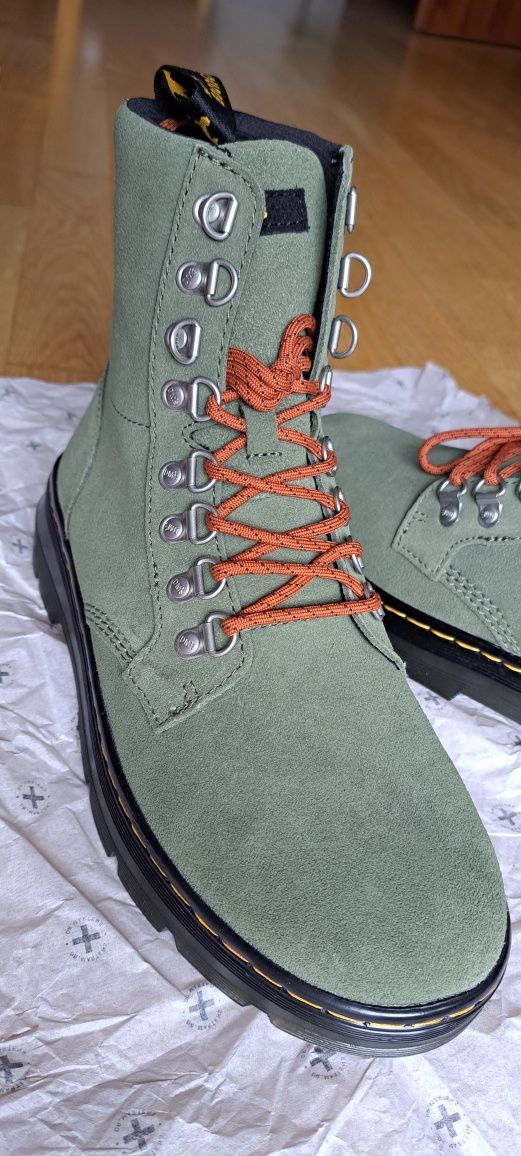 Nowe buty Dr Martens Combs Khaki Green