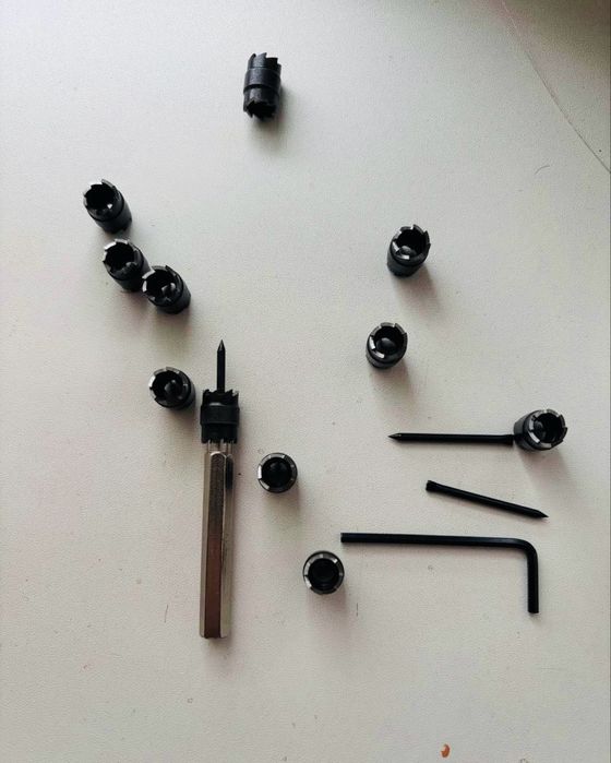 Фреза для демонтажу сварочной точки сверло набор з 14предметів змінні