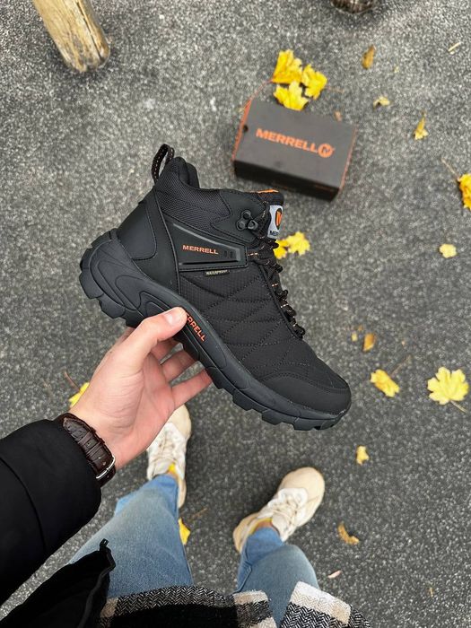 Чоловічі зимові високі кросівки мерел Мужские кроссовки Merrell winter