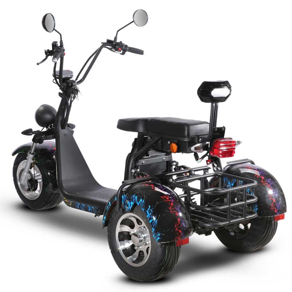 НОВІ Скутери! CityCoco SMARDA 3х кол(60V/20A) 2500W ~45кмч. 2025 року.