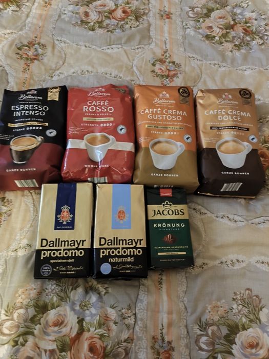 Зернова і мелена кава з Німеччини від