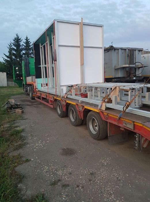 transport maszyn,koparek, transport niskopodwoziowy,laweta,niskopodwoz