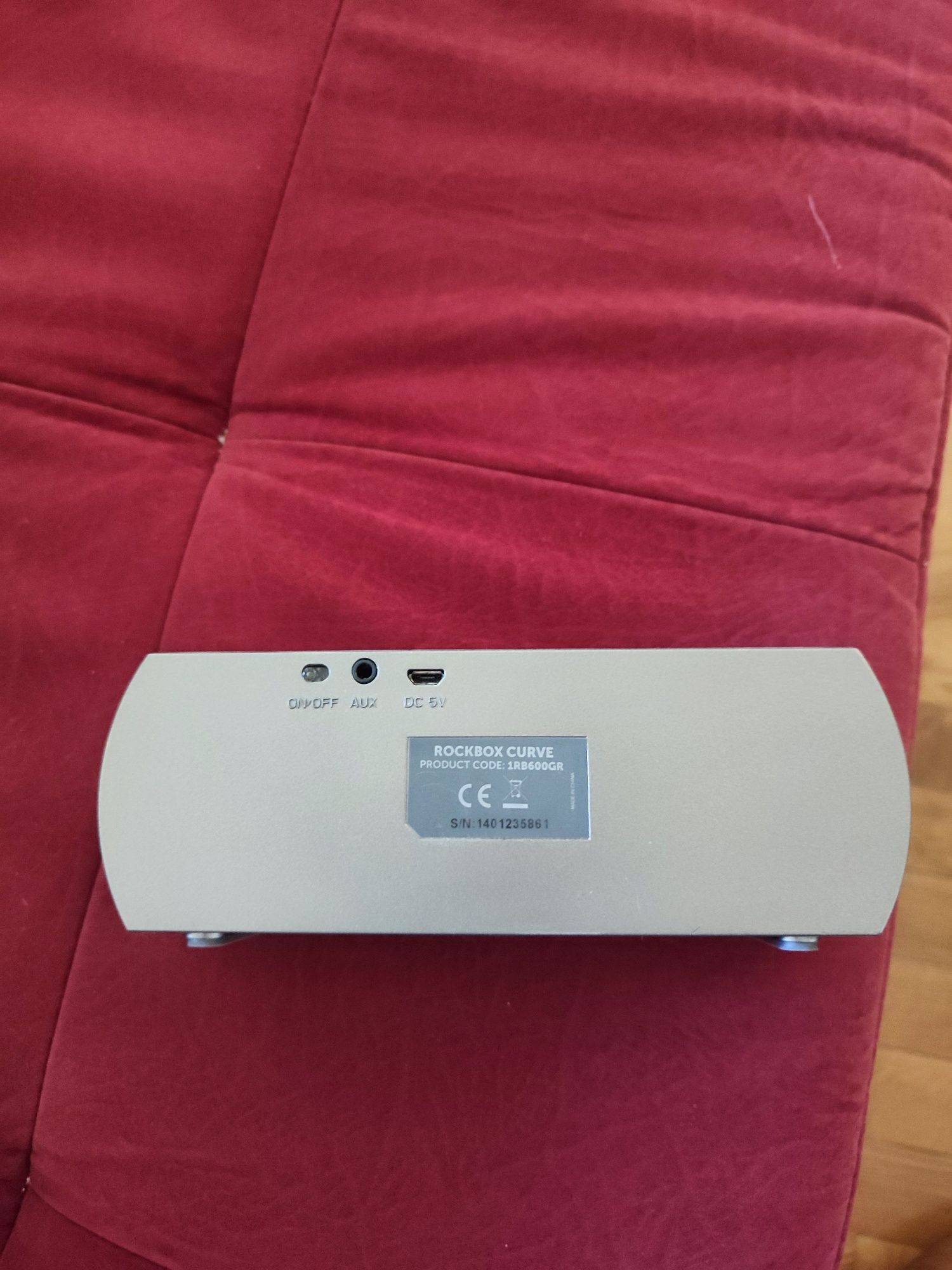 Coluna portátil bluetooth Rockbox curve