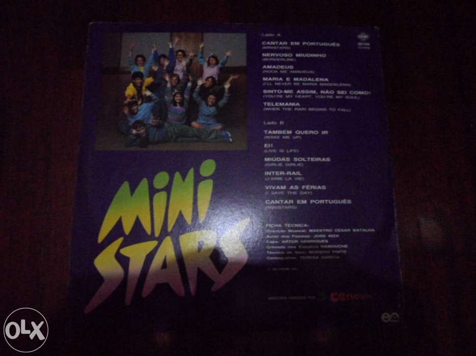 Disco de vinil- Mini Stars Varios