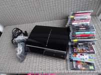 Konsola Playstation 3 PS3 500gb pady Buzz Move Karabin Kierownica