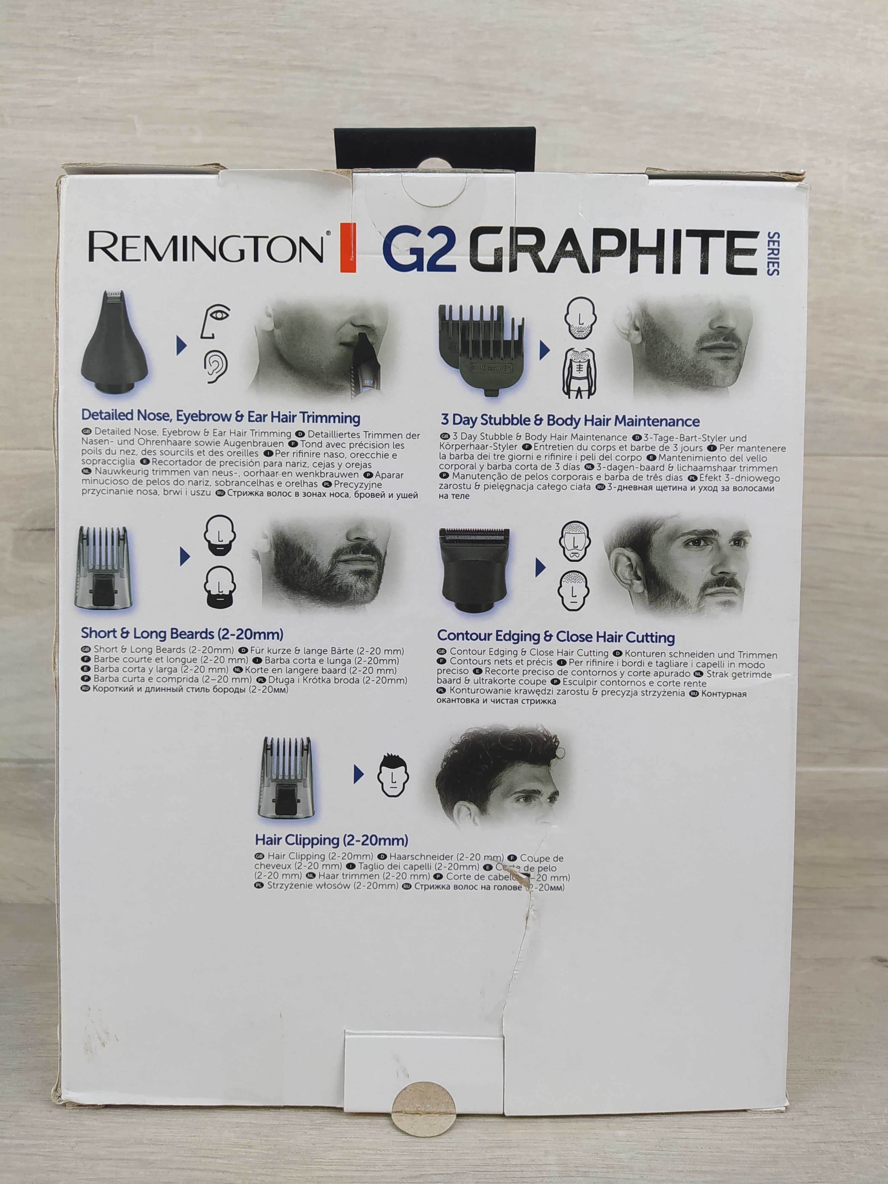 Remington G2 Graphite PG2000 Maszynka Trymer Multigroomer