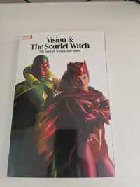 Komplet komiksów Marvel Scarlet Witch Vision komiksy jak nowe