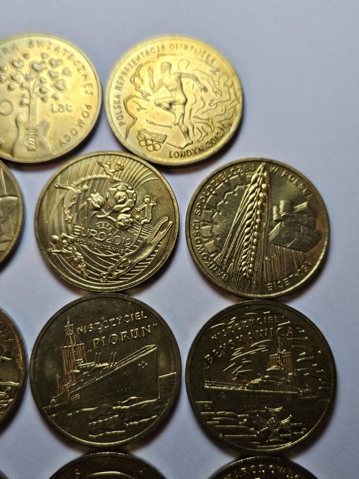 Zestaw monet 2 zl  2012r