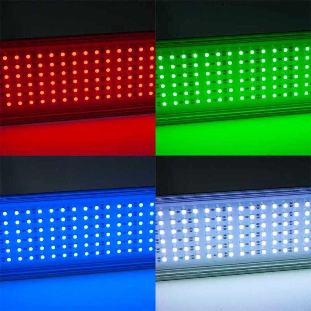 Calha aquário led pronta a funcionar chihiros RGB Aplus 601