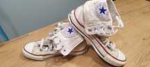 Converse all star wysokie białe roz. 37,5 -24cm