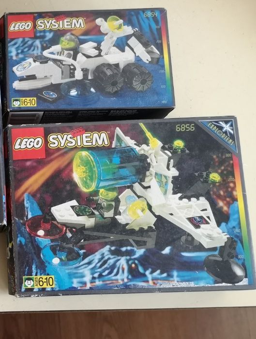 Lego sets raros Vintage Technic e Space