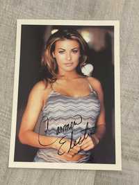 Autograf Carmen Electra