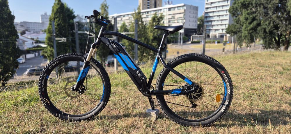 Bicicleta de Montanha Elétrica Rockrider E-ST 500 , tamanho L