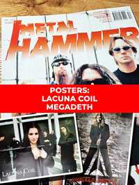Metal Hammer 2004 - Slayer, Plakaty: Megadeth i Lacuna Coil