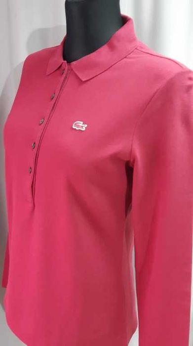 Поло бордовое Lacoste