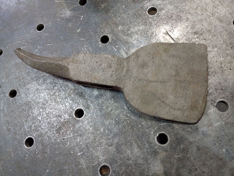 Zabytkowa siekiera strażacka - bardzo duża