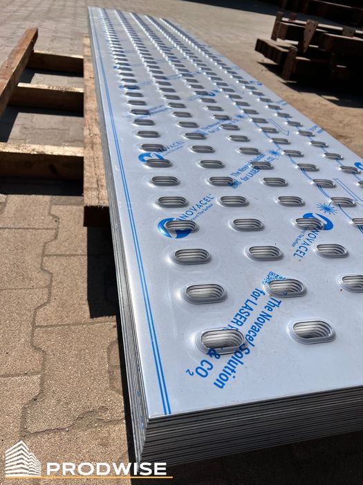 Blacha aluminiowa najazdowa Lohr (na najazd autolaweta / przyczepa)