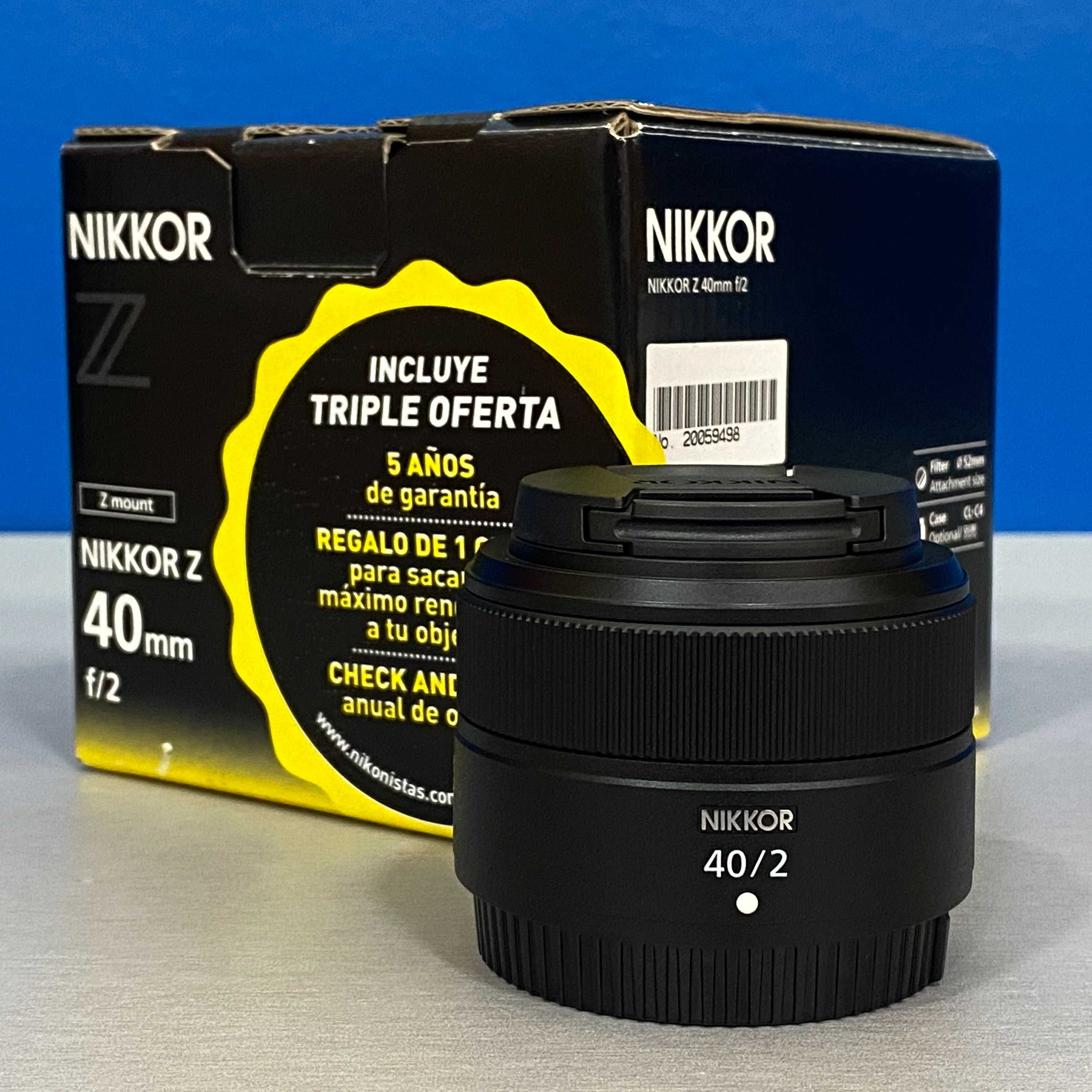 Nikon Nikkor Z 40mm f/2