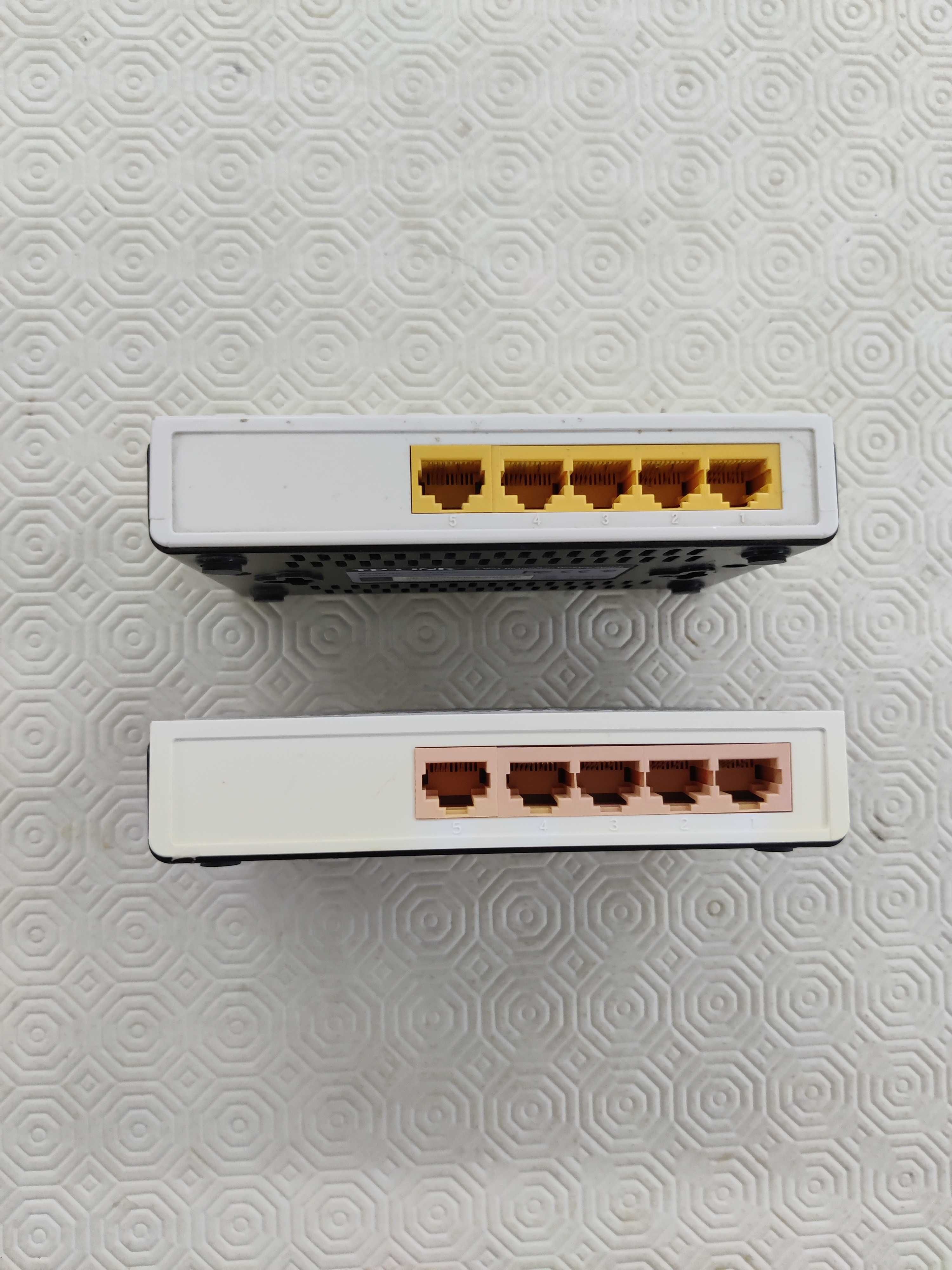 Conjunto de 2 unidades - TP-Link Switch TL-SF1005D 10/100Mbps 5 PORTAS