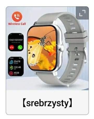 Smartwatch Y13, pełny monitoring