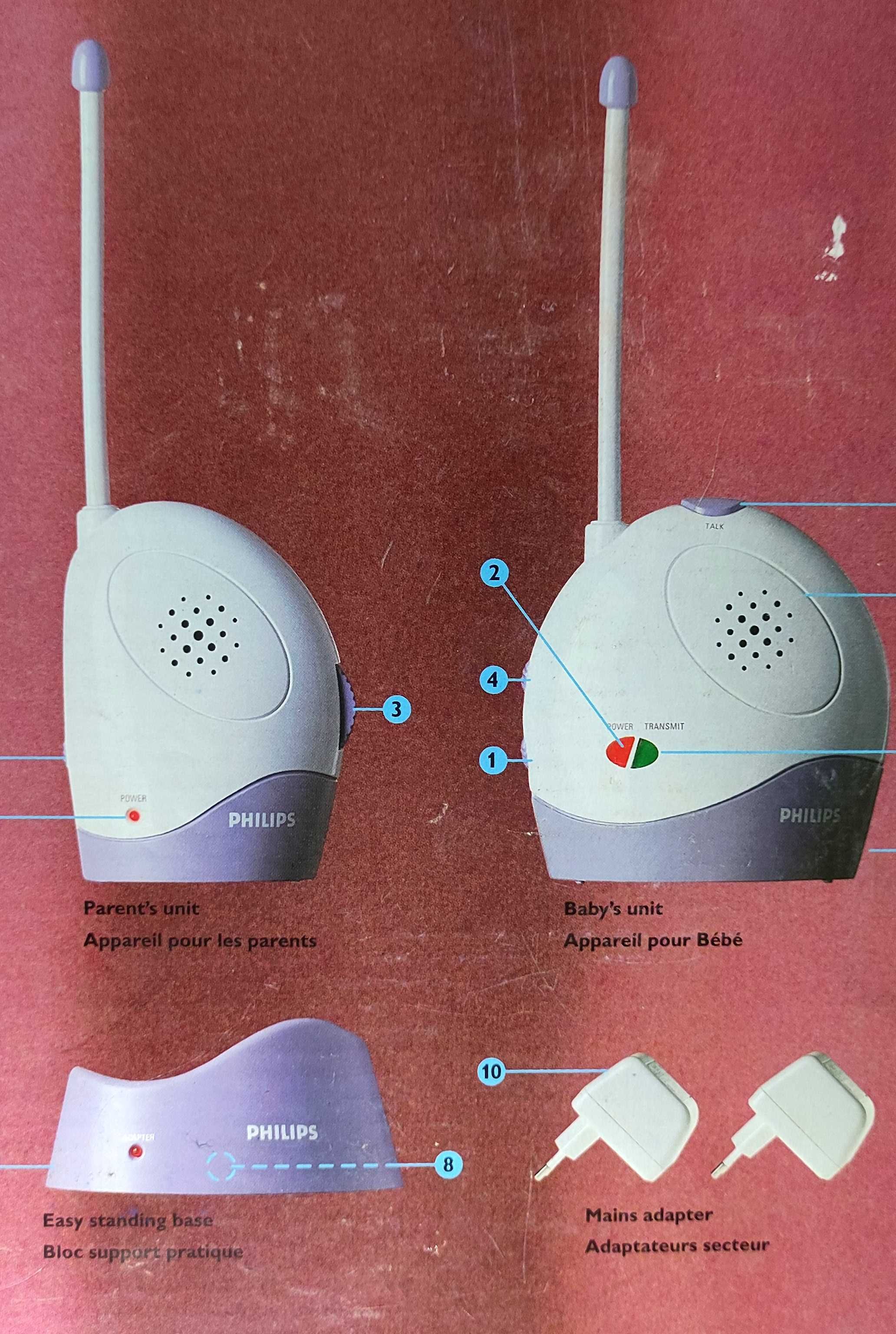 Transmissor Philips Portátil para Bebé