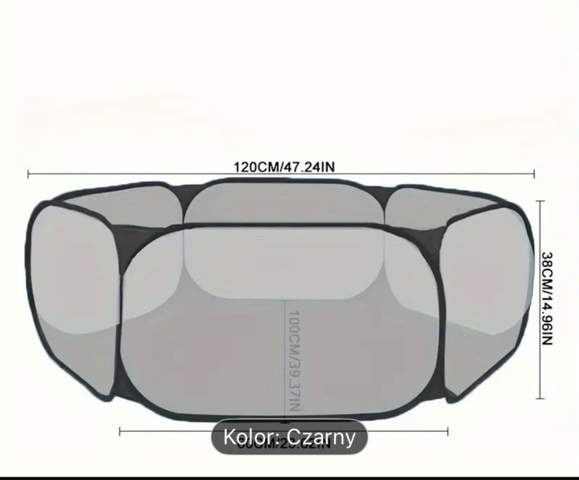 Nowy materiałowy kojec zagroda dla psa, kota itp.