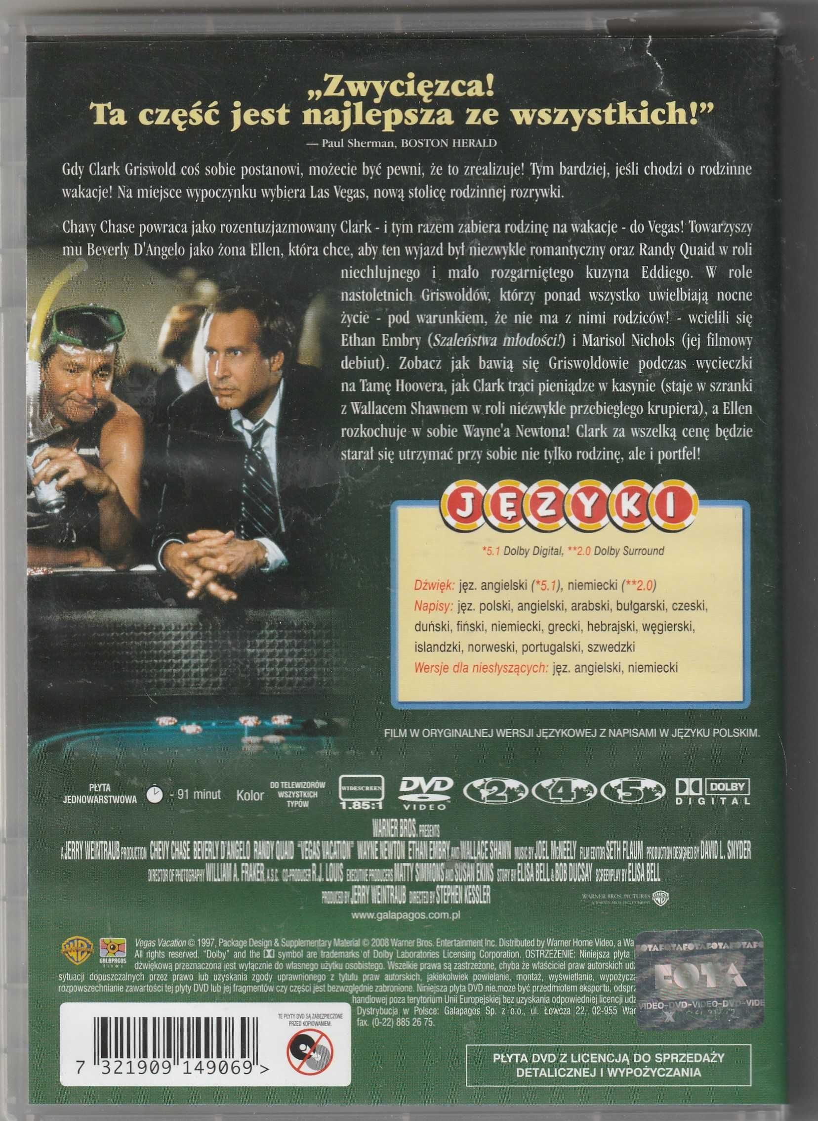Wakacje w Vegas (Chevy Chase) (DVD)