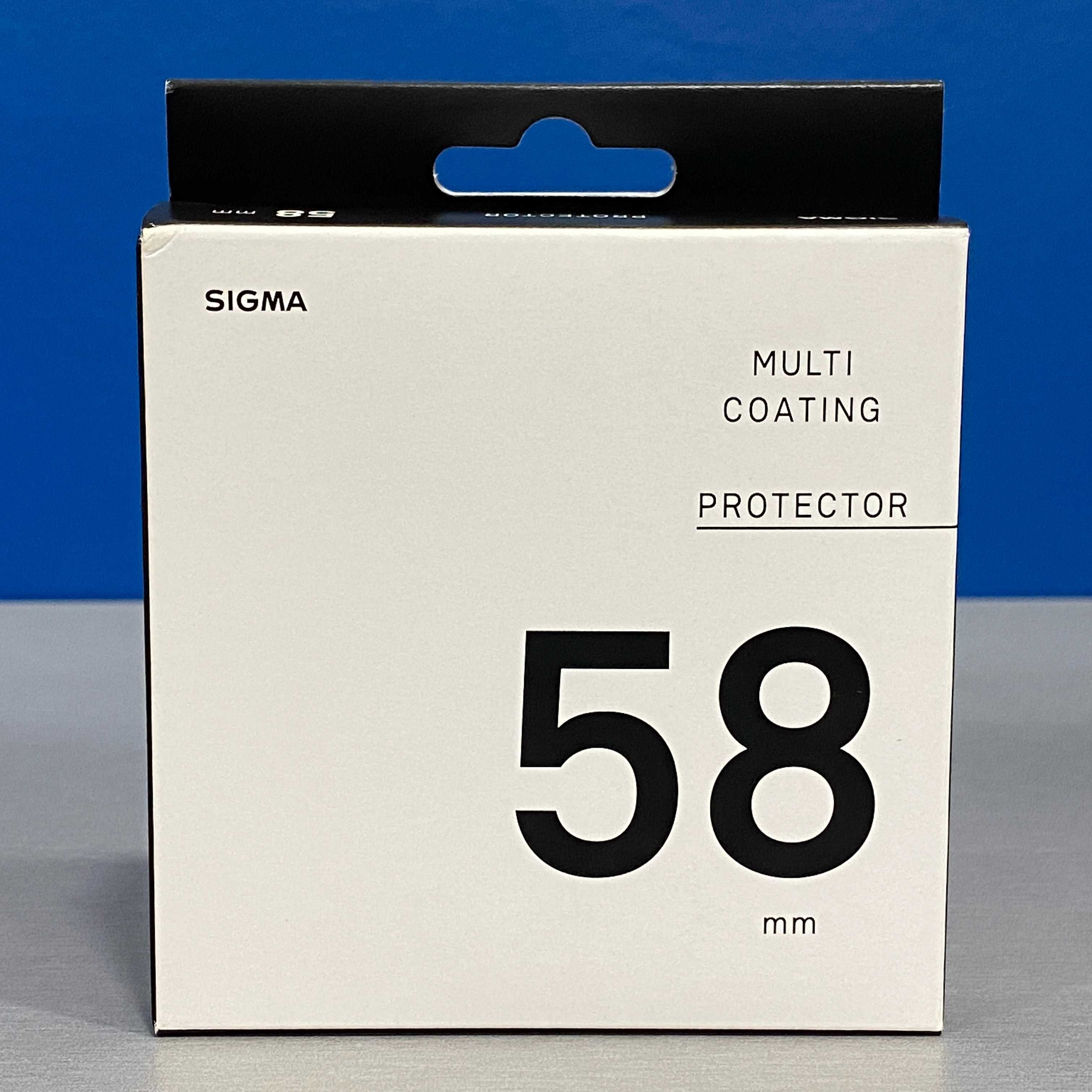 Filtro Sigma Protector (58mm) - NOVO