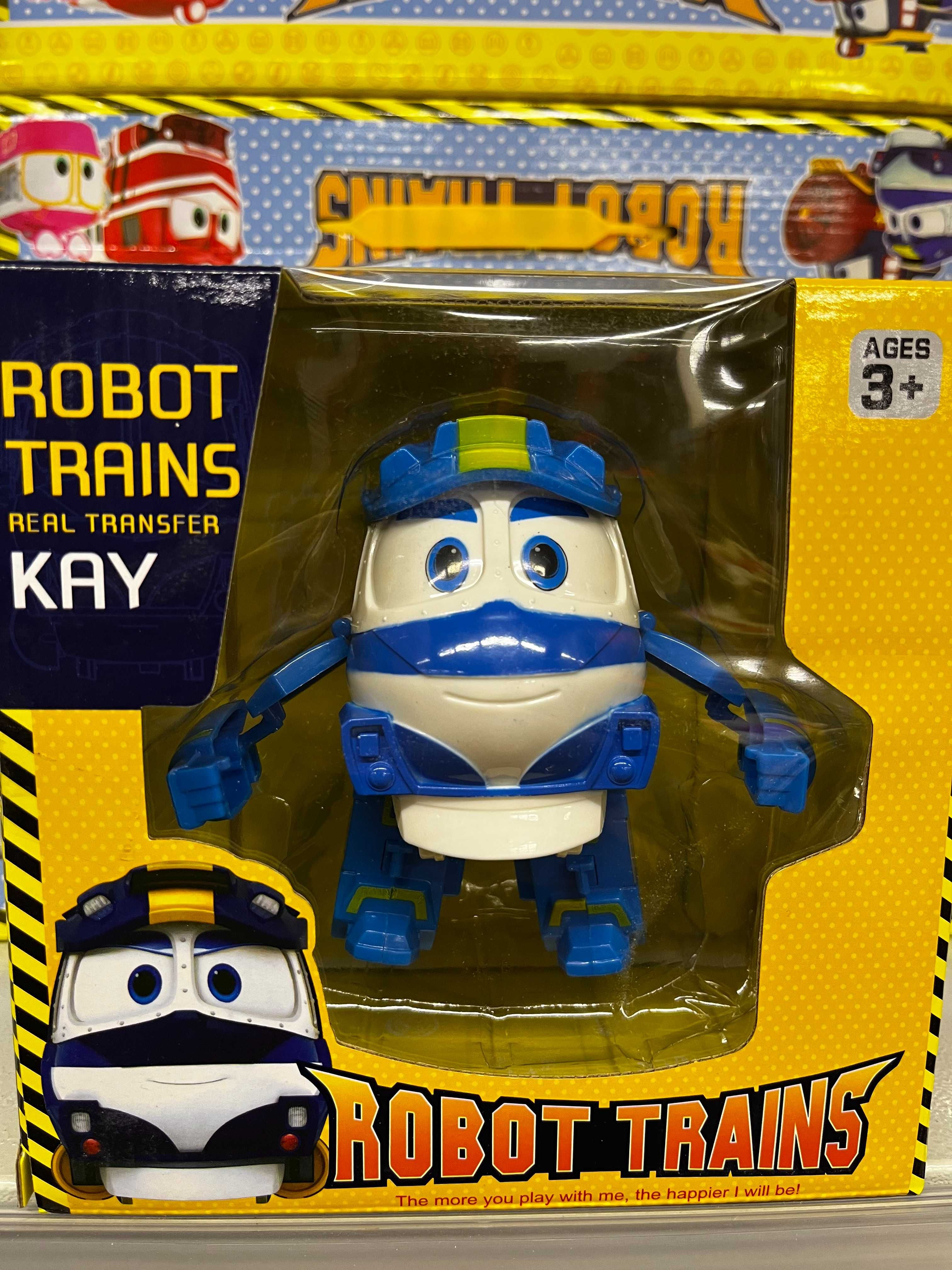 Трансформер Кей. Robot Trains