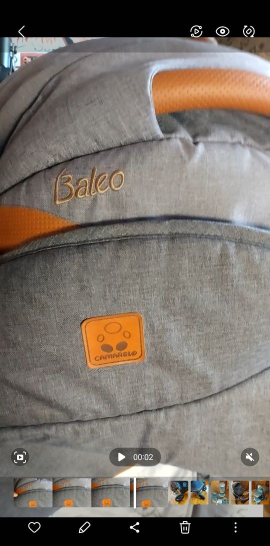 Wózek Camarelo Baleo 3 w 1