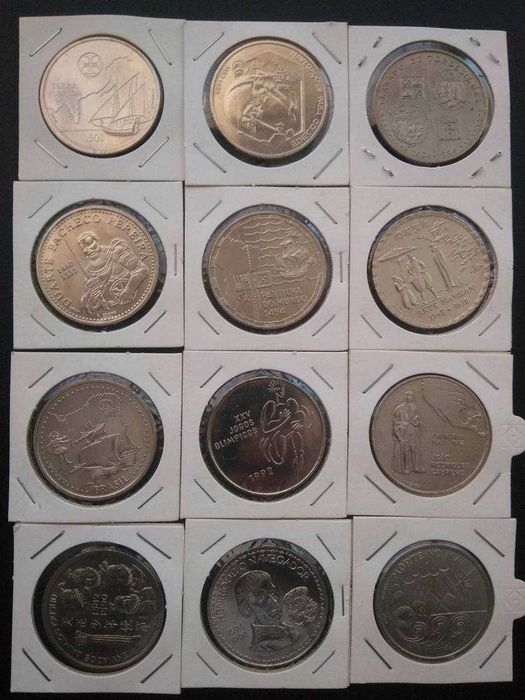 Moedas Comemorativas (1 escudo a 250 escudos)