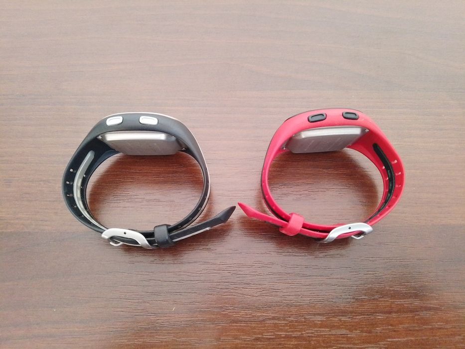 Polar RS200  2 Partnerskie Zegarki Czerwony Czarny  Fitness Uniseks