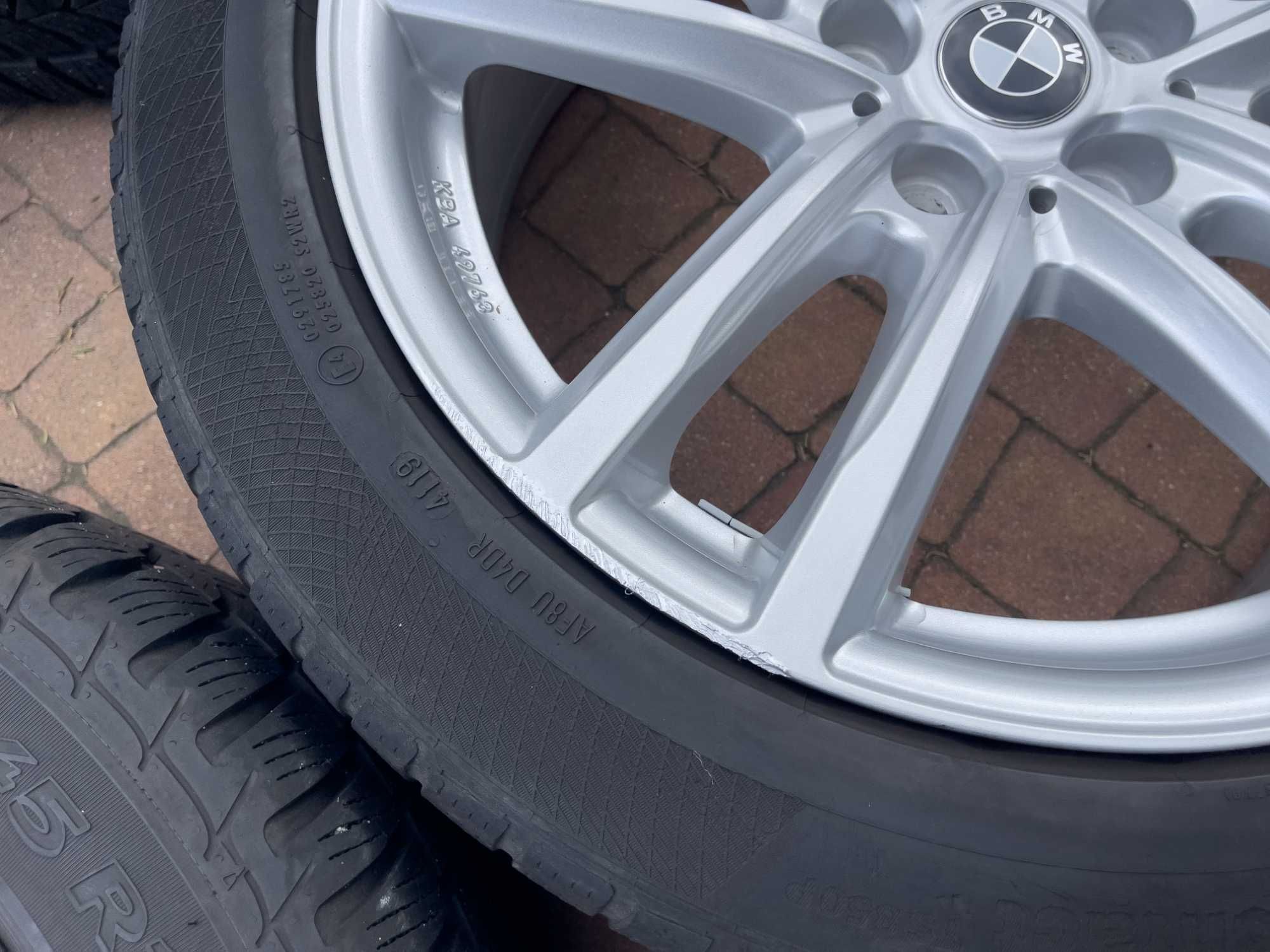 3873. Alufelgi koła zimowe BMW 5 G30 5x112 8J ET30 245/45/18