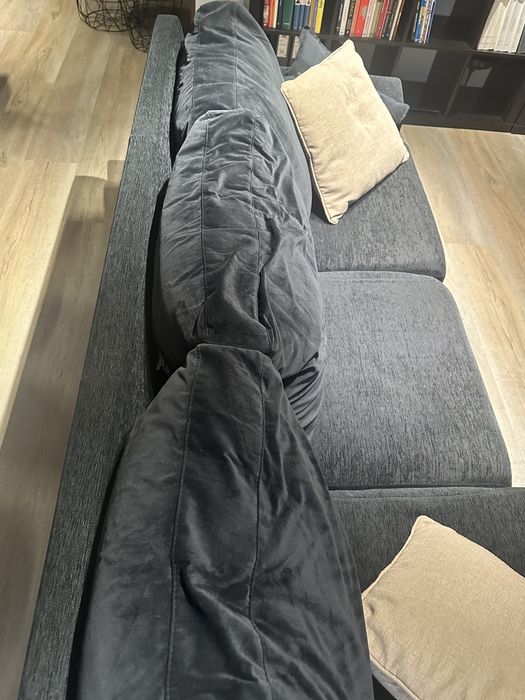 Sofá Chaise Longue Preto