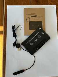 Bezprzewodowy, stereofoniczny odtwarzacz kasetowy Bluetooth do auta