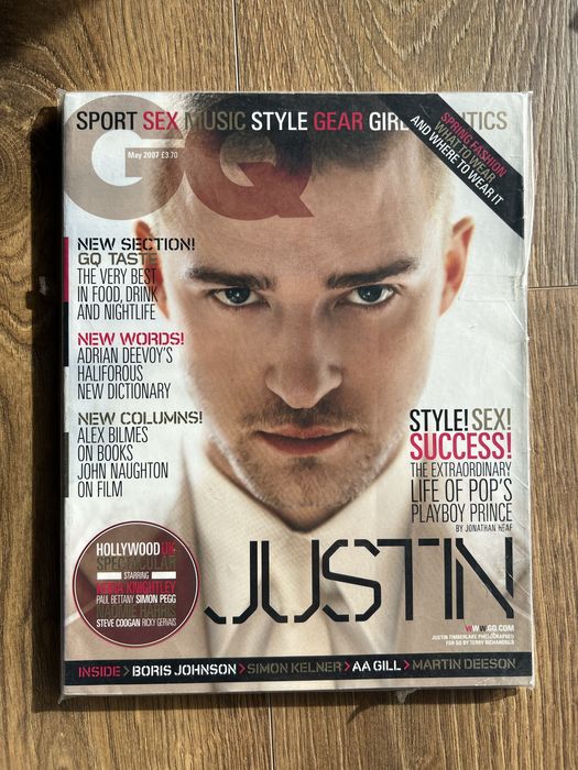 Justin Timberlake coleção (6 revistas)