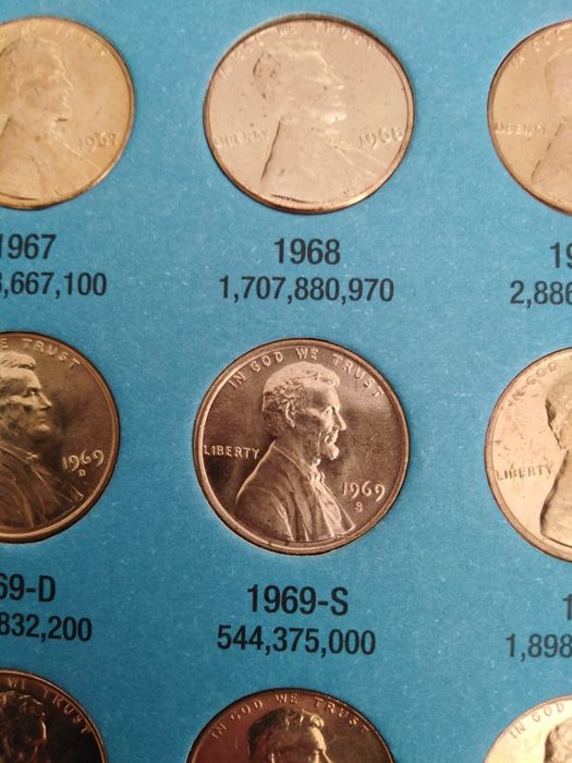Lot monet 1 cent usa Lincoln USA