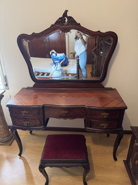 Tocador com banco + cadeira